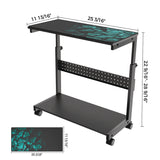 Eureka Ergonomic® CPU Holder, Supports 88.2 lbs, 25.19 x 11.81 x 22.56 to 28.56, Black (EKAARCHB) Each