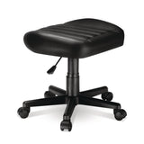 Eureka Ergonomic® Footstool with Wheels, 19.25 x 17.38 x 14.63 to 17.75, Black (EKAAR21B) Each