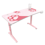 Eureka Ergonomic® Cute Gaming Desk, 47" x 23.63" x 30.13", Pink (EKAGD0100) Each