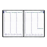 Blueline® Plan and Link Weekly Appointment Planner, 11" x 9.06", Black Cover, 12-Month (Jan to Dec): 2026 (REDC595081T) Each