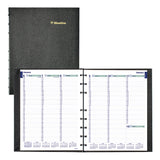 Blueline® Plan and Link Weekly Appointment Planner, 9.25" x 7.25", Black Cover, 12-Month (Jan to Dec): 2025 (REDC5275C81) Each