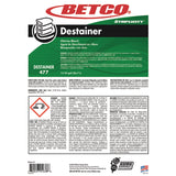 Betco Symplicity Destainer, 15 gal Drum (BET4777700) Each
