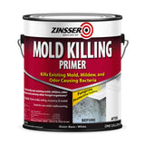 Rust-Oleum Mold Killing Primer, Interior/Exterior, Flat White, 1 gal Bucket/Pail, 2/Carton (RST276049CT) Case of 2