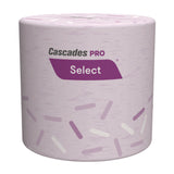 Cascades Select Standard Bath Tissue, 1-Ply, White, 1,000/Roll, 96 Rolls/Carton (CSDB152) Case of 96