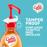 Coffee mate® Liquid Creamer Pump Bottle, Caramel, 50.7 oz Pump Bottle, 2/Carton (NES73358CT) Case of 2