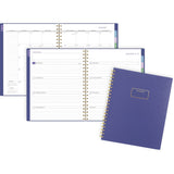 AT-A-GLANCE® Badge Geo Weekly/Monthly Planner, 11 x 9.25, Purple/Gold Cover, 13-Month (Jan to Jan): 2025 to 2026 (AAG1722G905) Each