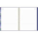 AT-A-GLANCE® Badge Geo Weekly/Monthly Planner, 11 x 9.25, Purple/Gold Cover, 13-Month (Jan to Jan): 2025 to 2026 (AAG1722G905) Each