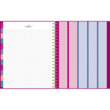 AT-A-GLANCE® Harmony Weekly/Monthly Poly Planner, Weekly: Vertical Format, 11 x 9.38, Purple/Gold Cover, 13-Month (Jan to Jan): 2025-2026 (AAG109990556) Each