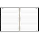 Cambridge® Radiate Weekly/Monthly Planner, Stylized Solar-Eclipse Artwork, 11 x 9.25, Black/Gold Cover, 12-Month (Jan to Dec): 2025 (AAG1725905) Each