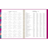 AT-A-GLANCE® Harmony Weekly/Monthly Poly Planner, Weekly: Vertical Format, 11 x 9.38, Purple/Gold Cover, 13-Month (Jan to Jan): 2025-2026 (AAG109990556) Each