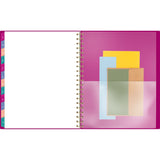 AT-A-GLANCE® Harmony Weekly/Monthly Poly Planner, Weekly: Vertical Format, 11 x 9.38, Purple/Gold Cover, 13-Month (Jan to Jan): 2025-2026 (AAG109990556) Each