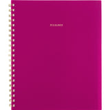 AT-A-GLANCE® Harmony Weekly/Monthly Poly Planner, Weekly: Vertical Format, 11 x 9.38, Purple/Gold Cover, 13-Month (Jan to Jan): 2025-2026 (AAG109990556) Each