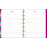 AT-A-GLANCE® Harmony Weekly/Monthly Poly Planner, Weekly: Vertical Format, 11 x 9.38, Purple/Gold Cover, 13-Month (Jan to Jan): 2025-2026 (AAG109990556) Each