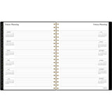 Cambridge® Radiate Weekly/Monthly Planner, Stylized Solar-Eclipse Artwork, 11 x 9.25, Black/Gold Cover, 12-Month (Jan to Dec): 2025 (AAG1725905) Each