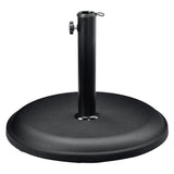 Global Industrial® Umbrella Base, Round, Concrete, 33 lb Capacity, 18 x 18 x 13.5, Black (GBE695474) Each