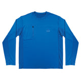 Ergodyne Chill-Its 6689 Cooling Long Sleeve Sun Shirt with UV Protection, Small, Blue (EGO12152) Each