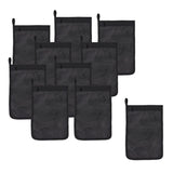 Ergodyne Arsenal 5718 Zippered Mesh Wash Bag, 8 x 10, Polyester, Black, 10/Pack (EGO13721) Each