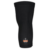 Ergodyne Proflex 525 Lightweight Padded Knee Sleeves, Slip-On, X-Large+, Black, Pair (EGO18528) 1 Pair