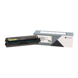 Lexmark C320040 Toner Cartridge, 1,500 Page-Yield, Yellow (LEXC320040) Each