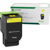 Lexmark 70C00YG Return Program Toner, 1,000 Page-Yield, Yellow (LEX70C00YG) Each