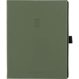 AT-A-GLANCE® Foundation Undated Weekly/Monthly Planner, 8.5" x 6.75", Green Cover, 12-Month: Undated (AAGFD20060) Each