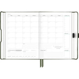 AT-A-GLANCE® Foundation Undated Weekly/Monthly Planner, 8.5" x 6.75", Green Cover, 12-Month: Undated (AAGFD20060) Each