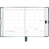 AT-A-GLANCE® Foundation Undated Weekly/Monthly Planner, 8.5" x 6.75", Blue Cover, 12-Month: Undated (AAGFD20020) Each