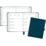 AT-A-GLANCE® Foundation Undated Weekly/Monthly Planner, 8.5" x 6.75", Blue Cover, 12-Month: Undated (AAGFD20020) Each