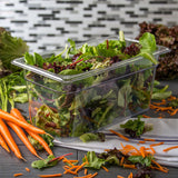 Carlisle StorPlus Polycarbonate Food Pan, 5.7 qt, 6.88 x 12.75 x 6, Clear, Plastic (CFS3066207) Each