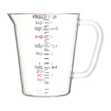 Carlisle Commercial Measuring Cup, 1 qt, Clear (CFS4314307) Each