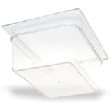 Carlisle StorPlus Polycarbonate Food Pan, 8.7 qt, 10.38 x 12.75 x 6, Clear, Plastic (CFS10222B07) Each