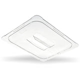 Carlisle StorPlus Polycarbonate Handled Universal Lid, 12.88 x 20.75 x 0.88, Clear, Plastic (CFS10210U07) Each