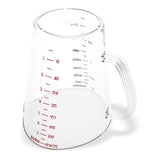 Carlisle Commercial Measuring Cup, 0.5 gal, Clear (CFS4314407) Each