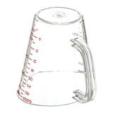 Carlisle Commercial Measuring Cup, 1 qt, Clear (CFS4314307) Each