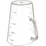Carlisle Commercial Measuring Cup, 1 gal, Clear (CFS4314507) Each