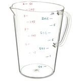 Carlisle Commercial Measuring Cup, 1 gal, Clear (CFS4314507) Each