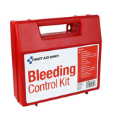 First Aid Only™ Bleeding Control Wall Station Single Kit - Deluxe, 14 Pieces, Plastic Case (FAO91309) Each