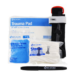 First Aid Only™ Critical Essentials Bleeding Control Kit for Limb Wounds, 8 Pieces, Plastic Bag (FAO91512) Each