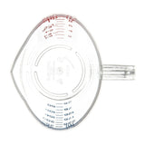 Carlisle Commercial Measuring Cup, 1 cup, Clear (CFS4314107) Each