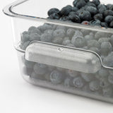 Carlisle Squares Polycarbonate Food Storage Container, 2 qt, 7.13 x 7.13 x 3.8, Clear, Plastic (CFS1195007) Each