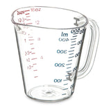 Carlisle Commercial Measuring Cup, 1 pt, Clear (CFS4314207) Each