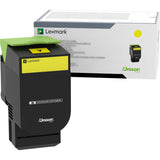 Lexmark 70C0HYG High-Yield Toner, 3,000 Page-Yield, Yellow (LEX70C0HYG) Each
