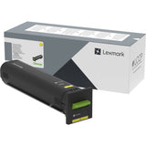 Lexmark 72K0X40 Extra High-Yield Toner, 22,000 Page-Yield, Yellow (LEX72K0X40) Each