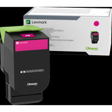 Lexmark 70C0HMG High-Yield Toner, 3,000 Page-Yield, Magenta (LEX70C0HMG) Each