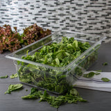 Carlisle StorPlus Polycarbonate Food Pan, 19.4 qt, 12.5 x 20.75 x 6, Clear, Plastic (CFS10202B07) Each