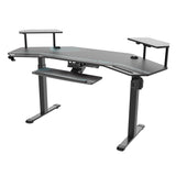 Eureka Ergonomic® Aero Standing Desk, 71.93" x 29.93" x 34.62" to 53.18", Black (EKAES71B) Case of 2