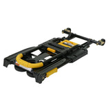 Cosco® 2-in-1 Folding Hand Truck, 300 lb Capacity, 17" x 30.5" x 33.5", Black/Yellow (CSC12225YGB1E) Each