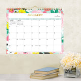 Blue Sky® Day Designer Secret Garden Mint Monthly Wall Calendar, Floral Artwork, 11 x 8.75, Multicolor Sheets, 12-Month (Jan-Dec): 2026 (BLS148632) Each