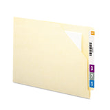 Smead™ End Tab File Jacket with Antimicrobial Product Protection, Shelf-Master Reinforced Straight Tab, Letter Size, Manila, 100/Box (SMD75715) Pack of 100