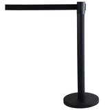 Tatco Economy Crowd Control, Assorted Materials, 14" x 35" x 9 ft 6", Black, 2/Carton (TCO16600) Case of 2